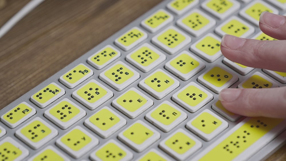 Yellow keyboard